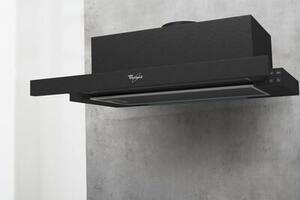 Okap WHIRLPOOL AKR 749 1 NB Czarny 304m3/h 62dB klasa D WÅÄ cznik i wyÅÄ cznik oÅwietlenia