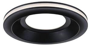Paulmann Oprawa wpuszczana LED Sormus, czarna, średnica 10 cm, IP65, zestaw 3 Sormus, czarny, łazienka, tworzywo sztuczne, nowoczesny