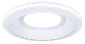 Paulmann Oprawa wpuszczana LED Sormus, biała, średnica 10 cm, IP65, zestaw 3 Sormus, biały / opal, łazienka, tworzywo sztuczne, nowoczesny