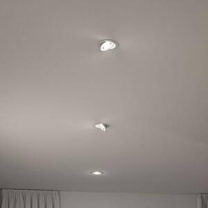 Paulmann Zestaw 3 opraw wpuszczanych LED Aumus White Select CCT, białe Aumus, możliwość ściemniania, biały / opal, salon / jadalnia, aluminium, nowoczesny