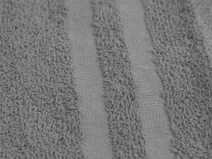 Ręcznik DUAL BASIC 70 x 140 cm szary, 100% bawełna