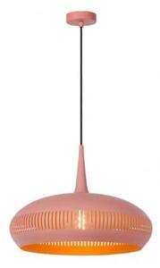 Różowa lampa wisząca Rayco z regulacją