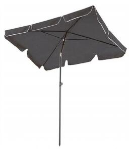 Szary parasol balkonowy BELINDA 200x130 cm