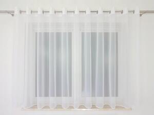 Firana gotowa z woalu na przelotkach 400x150cm