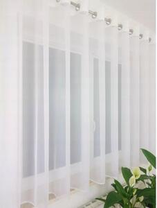 Firana gotowa z woalu na przelotkach 400x150cm