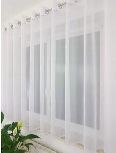 Firana gotowa z woalu na przelotkach 400x150cm