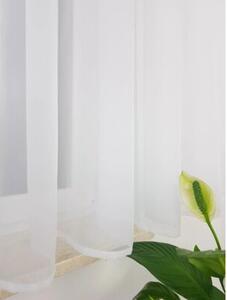 Firana gotowa z woalu na przelotkach 400x150cm
