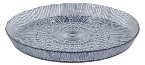 Niebieski szklany półmisek ø 30 cm Kusintha – Bitz