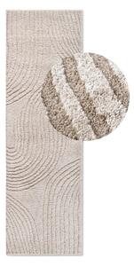 Beżowy chodnik 80x240 cm Pigment Beige – Elle Decoration