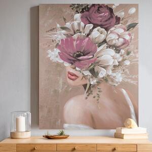 Obraz EUROFIRANY 586B 80 x 100 cm Beżowy