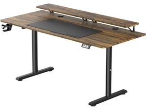 Biurko ULTRADESK Highlander XXL BrÄ zowy