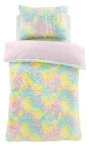 Pościel dziecięca dwuosobowa z mikropluszu 200x200 cm Rainbow Cuddly – Catherine Lansfield