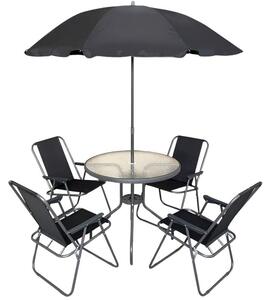 Zestaw mebli ogrodowych PATIO Makasar 47560 Antracytowy
