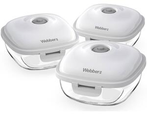 Zestaw pojemników WEBBER 05WEBLB1 (3 sztuki)