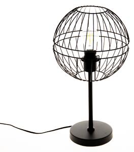 Nowoczesna lampa stołowa czarna - Sphaera Oswietlenie wewnetrzne