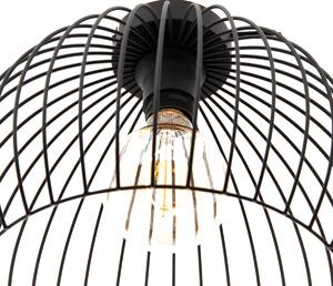 Nowoczesna lampa wisząca czarna - Koopa Oswietlenie wewnetrzne