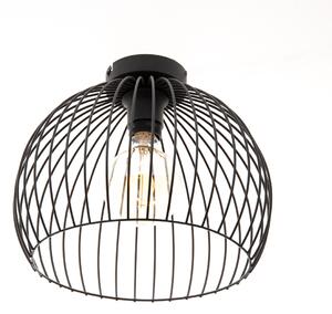 Moderne hanglamp zwart 30x26 cm E27 - Koopa Oswietlenie wewnetrzne