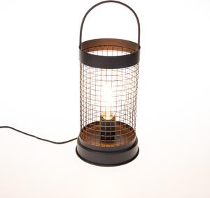 Moderne tafellamp grijs 44 cm - Horario Oswietlenie wewnetrzne