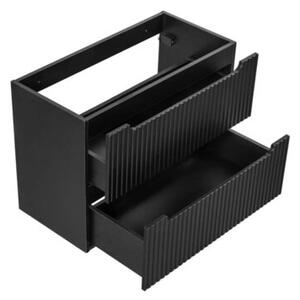 Szafka pod umywalkę NOVA BLACK 82-80-2S 80cm czarna