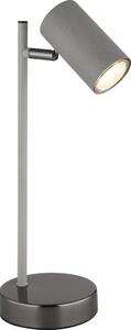 Globo Globo 57911TS - Lampa stołowa ROBBY 1xGU10/5W/230V szare/antracyt GL8039