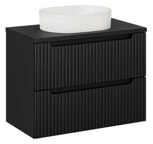 Szafka pod umywalkę NOVA BLACK 82-80-2S 80cm czarna