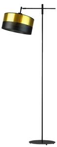 Lampa stojąca podłogowa przegubowa regulowana z abażurem walec 30cm SALIX