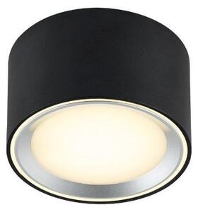 Lampa sufitowa do kuchni Fallon - LED, ściemniacz, czarno-srebrna