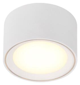 Lampa sufitowa Fallon - biała tuba, LED
