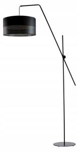 Lampa stojąca podłogowa przegubowa regulowana z abażurem walec MODERN