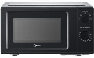 Kuchenka mikrofalowa MIDEA MD-MP012MK-BK 700W średnica 24.5 cm pojemność 19L Technologia inwerterowa innowave Czarny