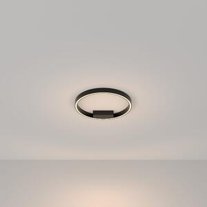 RIM LED 25W 3000K lampa sufitowa fi 40cm czarna ring