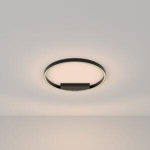 RIM LED 37W 3000K lampa sufitowa fi 60cm czarna ring