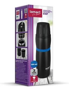 Lamart LT4053 termoc Cup 480 ml, niebieski