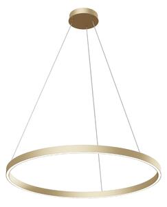 RIM LED 51W 4000K lampa wisząca fi 80cm mosiądz pojedynczy ring