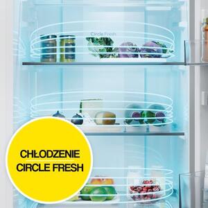 Lodówka CANDY CNCQ2T518EW No frost 182.5cm Biała Circle Fresh