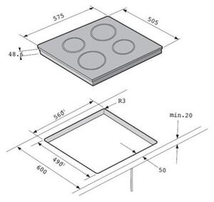Płyta ceramiczna SAMSUNG CTR164NC01