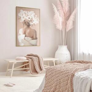 Obraz EUROFIRANY Emma 2 60 x 100 cm Beżowy