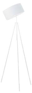 Lampa stojąca podłogowa przegubowa regulowana trójnóg z abażurem walec DECO