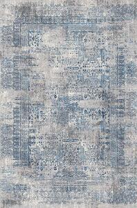 Szary przecierany dywan industrialny we wzorki - Izos 8X