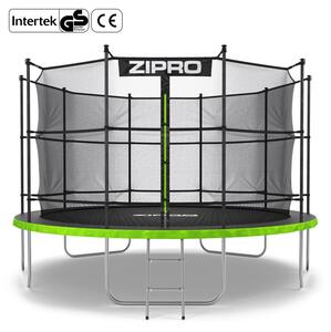 Trampolina dla dzieci ogrodowa z siatką wewnętrzną 12FT 374cm Zipro Jump Pro