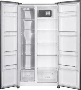 Lodówka MPM-563-SBS-16 D Side by Side No Frost 177cm Ciemny inox