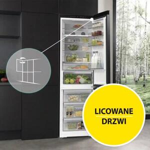 Lodówka HISENSE RB5P410SBFC 413l ExtraSpace 34dB No frost 203cm do obudowy WiFi Connectlife Smartfresh Metal Cooling