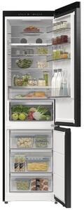 Lodówka HISENSE RB5P410SBFC 413l ExtraSpace 34dB No frost 203cm do obudowy WiFi Connectlife Smartfresh Metal Cooling