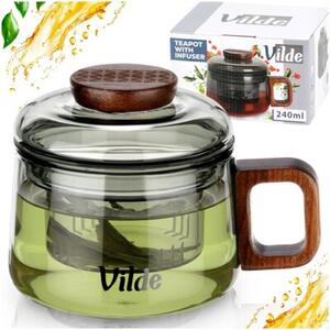 Szklanka z zaparzaczem do herbaty 240 ml