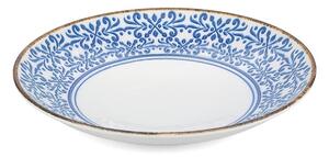 Biała/niebieska porcelanowa misa ø 25,5 cm Azul – BonBistro