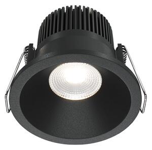 ZOOM LED 6W 4000K IP65 oprawa czarna hermetyczna podtynkowa