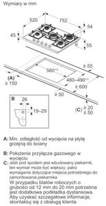 Płyta gazowa SIEMENS EP7A6QI40