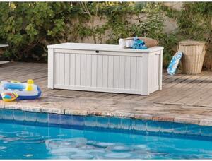 Skrzynia ogrodowa KETER Rockwood Storage Box 570L Kremowy
