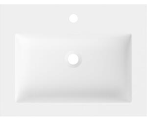 Mexen Otis umywalka wpuszczana w blat 61 x 46,5 cm, biała mat - 25186001