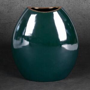 Wazon EUROFIRANY AMORA 2 22 x 12 x 25 cm Zielony